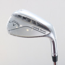 Callaway Jaws Raw Chrome S SW Sand Wedge 56 Deg 56.12W Steel RH C-141851