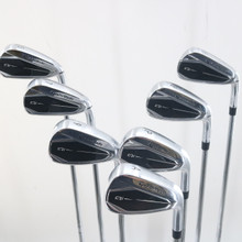 TaylorMade Qi Iron Set 5-P,A Steel Shaft KBS Regular Flex Right-Hand G-137570