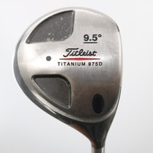 Titleist 975D Titanium Driver 9.5 Degrees Graphite R Regular Right-Hand S-142849