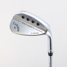 Callaway Mack Daddy 4 Platinum Chrome Sand Wedge 54 Deg 54.10 Regular RH C-143110