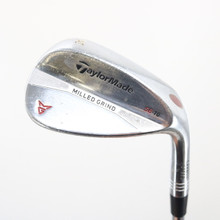 TaylorMade Milled Grind Satin Chrome L Lob Wedge 60 Deg 60.10 Steel RH C-143589