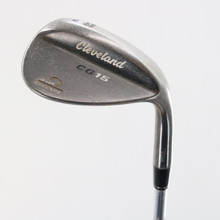 Cleveland CG15 Black Pearl Zip Grooves Sand Wedge 58 Deg 58.12 Steel RH P-143397