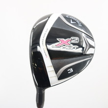 Callaway X2 Hot Women's 3 Fairway Wood 15 Deg Graphite Aldila Ladies LH C-144562