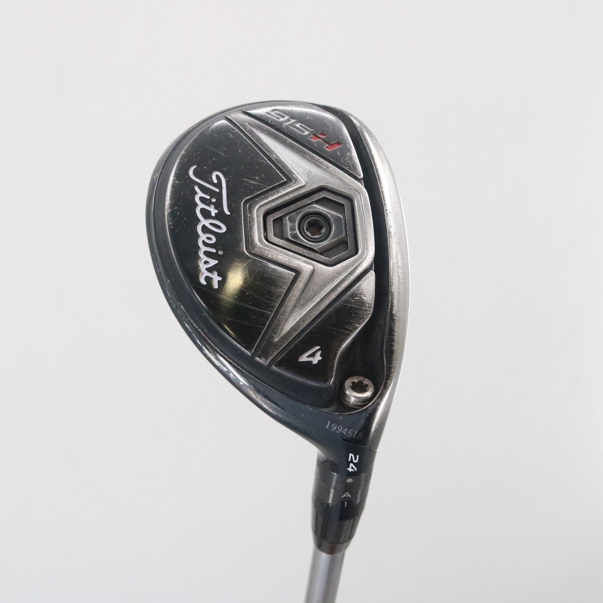 Titleist 915H 4 Hybrid 24 Deg Graphite Shaft Regular Flex Right