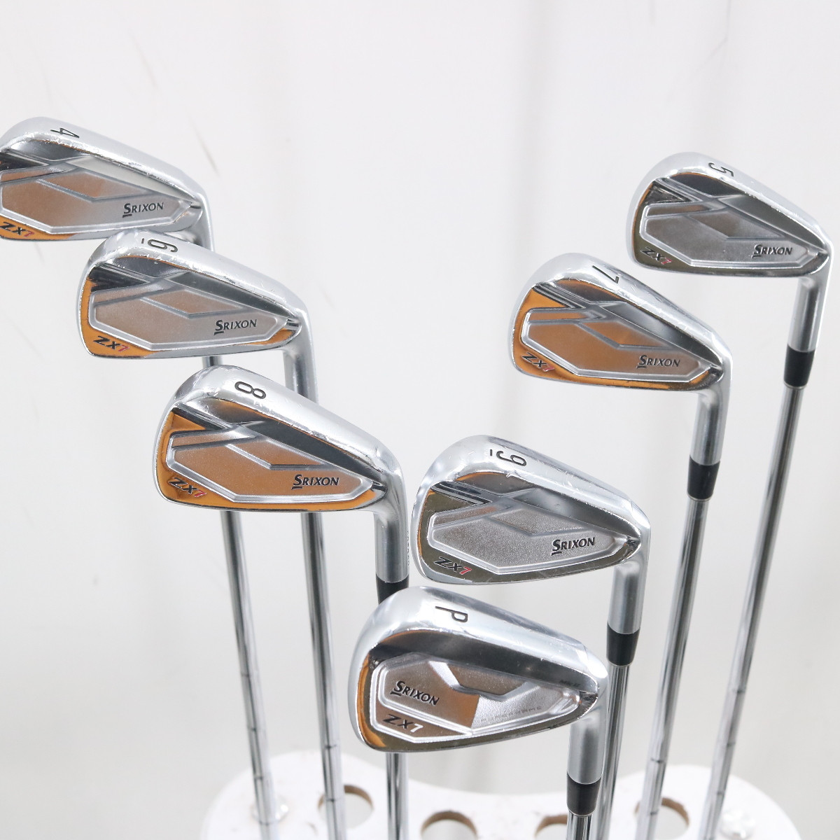 ヒロ Srixon ZX7 Forged Iron Dynamic Gold Steel Stiff Flex Right