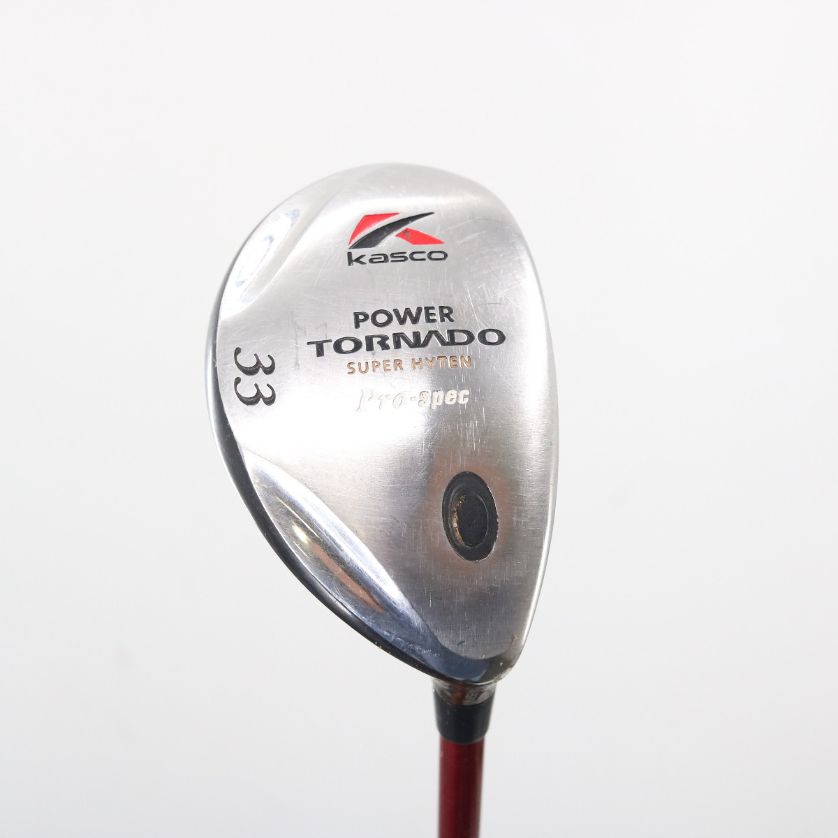 Kasco Power Tornado Pro spec 33 Hybrid Graphite R Regular Flex RH