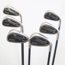 Ping G25 5-W Iron Set Red Dot Graphite Shaft Regular Flex Right-Handed P-150259