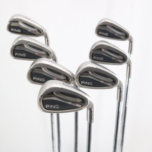 Ping G25 5-W,U Iron Set Black Dot Steel Shaft Stiff Flex Right-Handed P-150274