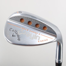 Callaway Mack Daddy 4 Platinum Chrome Lob Wedge 60 Deg 60.12X Steel RH S-150445