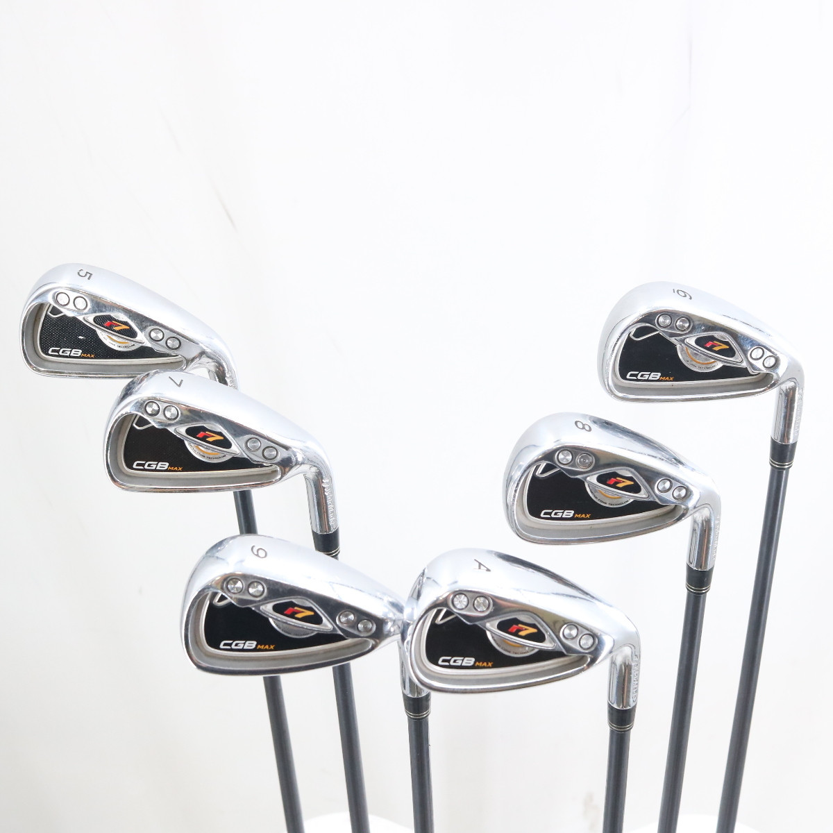 TaylorMade R7 CGB Max Iron Set 5-9,A (No P Wedge) Graphite M