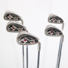 Ping G15 Iron Set 6-8,W,U (NO 9) Black Dot Steel AWT S Stiff Flex RH P-150303