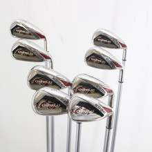 Callaway Diablo Edge Iron Set 5-P,A,S Graphite Shaft W Ladies Flex RH P-150314