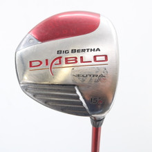 Callaway Big Bertha Diablo Neutral 3 Fairway Wood 15N Graphite Stiff RH C-150838