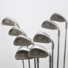 Ping EYE2 EYE 2 Iron Set 3-W Black Dot Steel ZZ-Lite Stiff Right-Handed S-150990