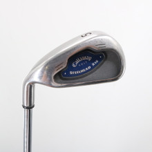 Callaway Steelhead X-16 X16 X 16 Individual 5 Iron Steel Uniflex LEFT LH C-151070