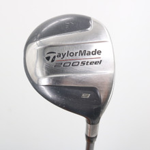 TaylorMade 200 Steel 9 Fairway Wood Graphite M-70 Senior Flex RH C-151079