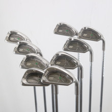 Ping ISI 3-W,S Iron Set Green Dot Cushin Steel JZ-Stiff Right-Handed S-150993