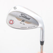 Titleist Vokey Spin Milled Tour Chrome Lob Wedge 60 Deg 60.04 Steel RH P-151252
