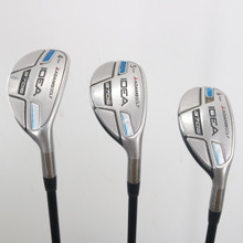 Adams IDEA A7OS A7 OS 4,5,& 6 Iron Hybrid Set Graphite Lite Senior RH S-151042