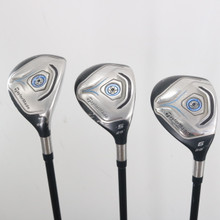 TaylorMade Jetspeed 4,5,& 6 Hybrid Set Velox Matrix Graphite M Senior RH S-151043