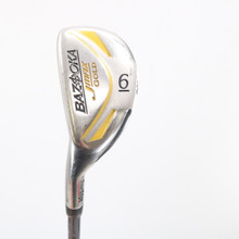 Tour Edge Bazooka Jmax Gold 6 Iron-Wood 30 Deg Regular Flex Left-Handed P-151286