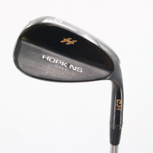 Hopkins Golf CJ-1 Black L LW Lob Wedge 60 Deg Steel Stiff RH +1 Inch P-151317