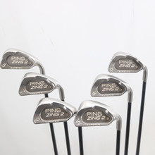 Ping Zing 2 Iron Set 5-W White Dot TFC 189 Graphite Regular Flex G-150742