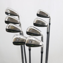 Wilson Staff Launch Pad 2 Iron Set 5-P,G,S Graphite Even Flow Senior RH P-151340