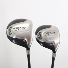 TaylorMade R580 3 & 7 Wood Set Graphite M.A.S. 60 R Regular Right-Hand S-151486