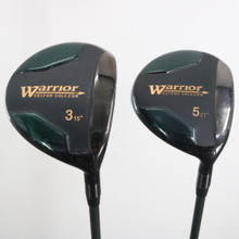 Warrior Golf 3 & 5 Fairway Wood Set Graphite Shaft Stiff Right-Handed S-151488