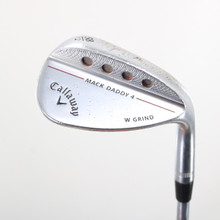 Callaway Mack Daddy 4 Platinum Chrome Sand Wedge 58 Deg 58.12 Stiff RH C-151652