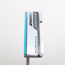 PING Sigma 2 Kushin C Platinum Putter 32-35 Inches 32-35" Black Dot LH C-151670