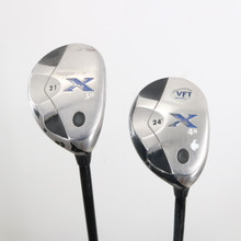 Callaway X 3H & 4H Hybrid Set 21 & 24 Deg Graphite S Stiff Right-Handed S-151496