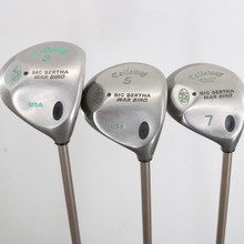 Callaway Big Bertha War Bird Women's Wood Set 3,5,& 7 Graphite Ladies RH S-151499