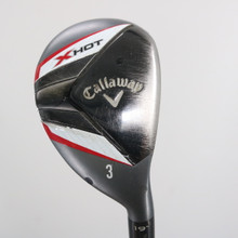 Callaway X Hot 3 Hybrid 19 Degrees Graphite S Stiff Right-Handed +1.00" S-151907