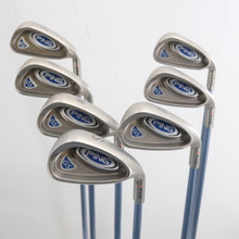 Ping G5 6-W,U,S Iron Set Orange Dot Graphite Women Ladies Right-Handed P-151730