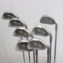 Ping Zing & Eye 2 Plus Combo 3-9 Iron Set Orange Dot Steel Stiff RH S-151991