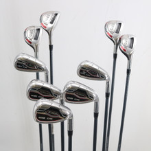 Adams IDEA A12 OS Hybrid Iron Set 3H,4H,5H,6H,7-P,G Graphite Senior RH P-151746