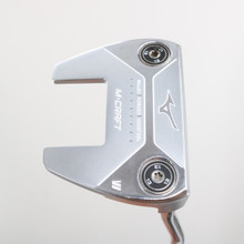 Mizuno M Craft Omoi 06 White Satin Mallet Putter 34 Inches 34" Steel RH S-151983