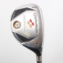 TaylorMade Rescue 4 Hybrid 22 Deg Graphite Reax 65 S Stiff Right-Hand C-152039