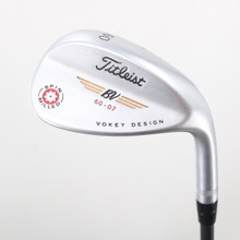 Titleist Vokey Spin Milled Tour Chrome Lob Wedge 60 Deg 60.07 Graphite C-152065