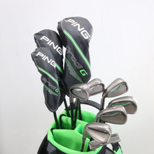 PING Prodi G Junior 10 Piece Set Graphite W/ Golf Bag 4'5-5'1 Left-Hand G-150730