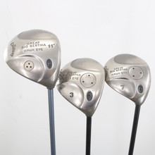 Callaway Great Big Bertha Hawk Eye 1,3,& 7 Wood Set Graphite Regular RH S-152155