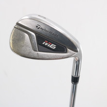 TaylorMade M6 S SW Sand Wedge Steel KBS S Stiff Flex +1 Inch Over P-152362