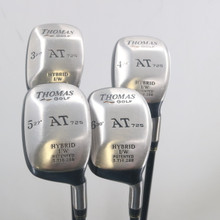 Thomas Golf AT 725 AT725 3,4,5,& 6 Hybrid Set Graphite Stiff RH +0.50" P-152366