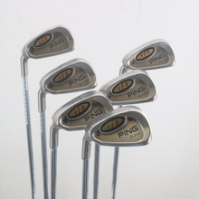 Ping I3 Combo Iron Set 5-W Black Dot Steel Cushin JZ Stiff Left-Handed P-152369