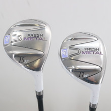 Fresh Metal Women's 15 & 17 Hybrid Set Graphite L Ladies Right-Handed S-152122