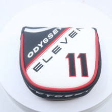 New Odyssey 11 Eleven XXL Mallet Putter Black/Red/White HeadCover Only HC-3510S