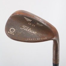 Rusted Titleist Vokey SM4 Black Nickel Sand Wedge 58 Deg 58.09 Steel RH S-152139