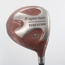 TaylorMade Titanium Bubble 3 Fairway Wood Graphite S-90 Stiff Right-Hand S-152147